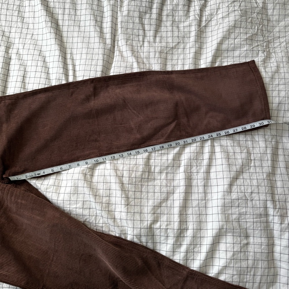 Motel Rocks dark brown parallel corduroy jeans/pants - Picture 8 of 12